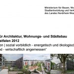 Rheinwohnungsbau erhält Nationalen Preis für integrierte Stadtentwicklung und Baukultur